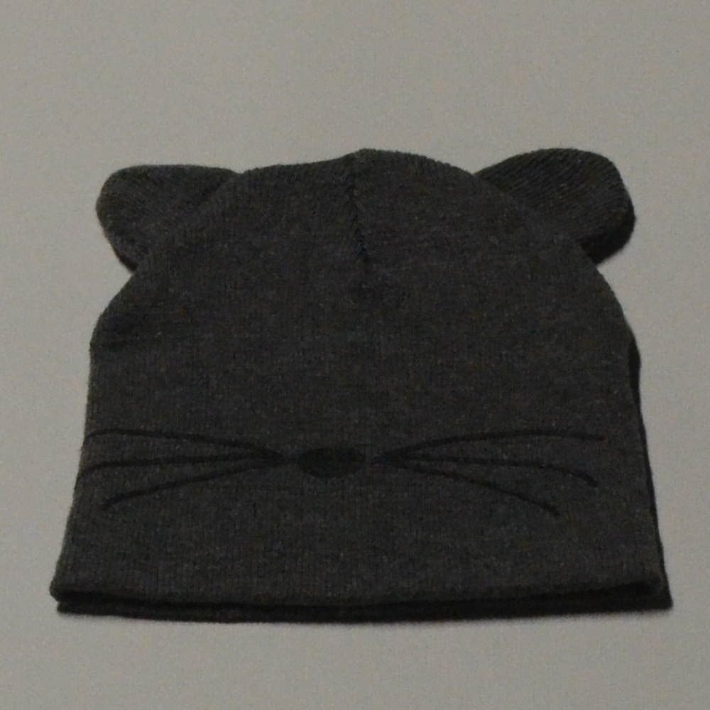 Grey Cat Beanie
